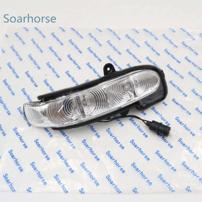 Car Rearview Side Mirror LED Turn Signal Indicator Light Door Wing Mirror Lamp for Mercedes Benz