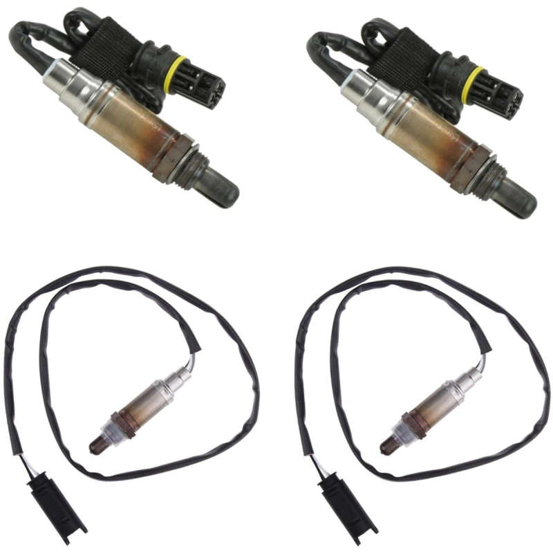 4Pcs O2 Oxygen Sensor Upstream and Downstream for BMW 323i 325i X3 X5 E39 E46 Z3 Z4