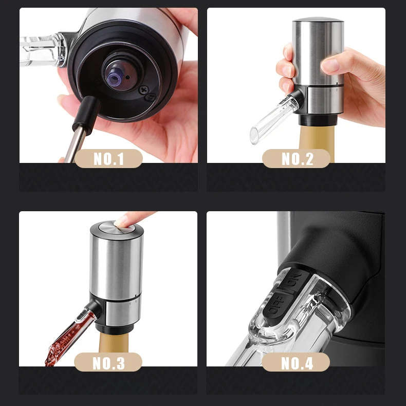 Electric wine Aerator