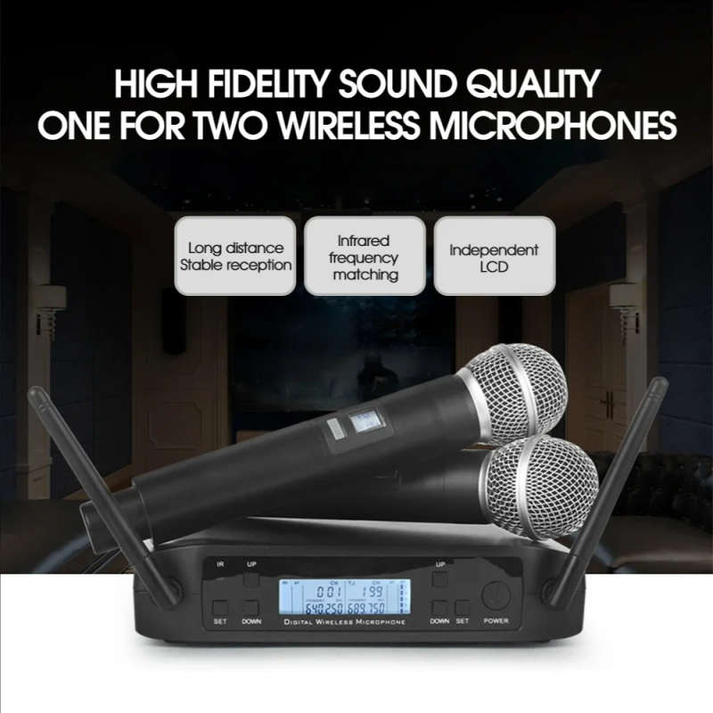 SHURE GLXD4 Beta 58a Wireless Microphone UHF Dynamic Professional Broadcast Handheld Singing Party