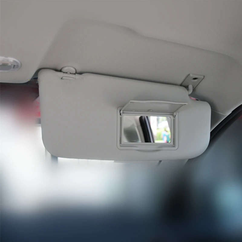 For Nissan Qashqai Dualis J10 Interior Sun Visor Sunvisor With Lamp Sunshade Plate Make-Up Mirror