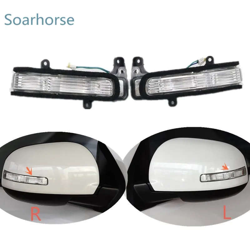 Side Rearview Mirror Turn Signal Light indicator Lamp For Mitsubishi Pajero Sport ASX 2013-19