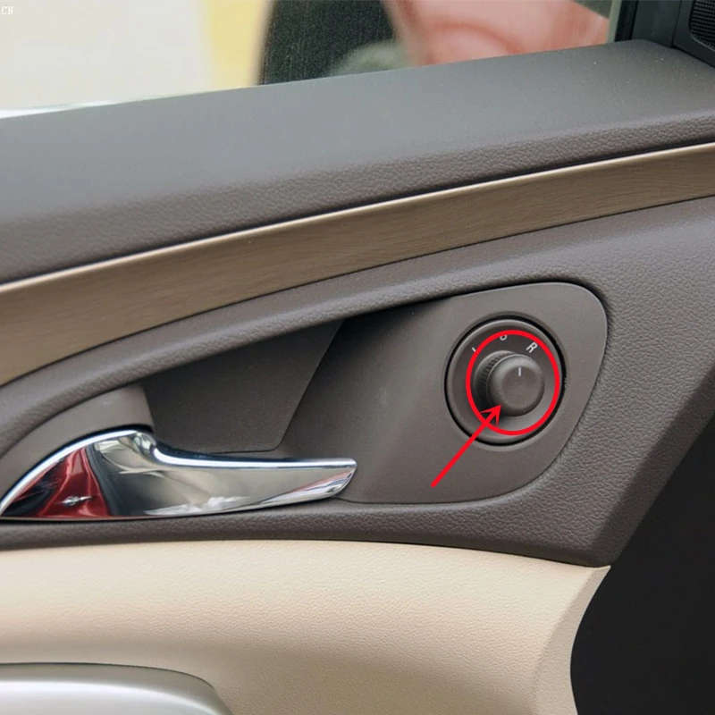 Car Rearview Mirror Adjustment Button Switch Knob Cover For Buick New Regal Cruze