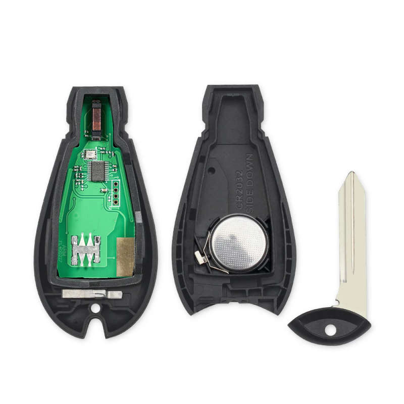 433Mhz GQ4-53T Half Smart Remote Car Key For Dodge RAM 1500 2500 3500 4500 2013-18 3/4/5 Buttons
