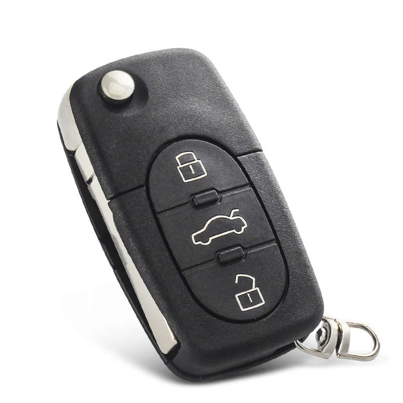 2/3/4 Buttons For Audi A3 A4 A6 A8 B5 TT RS4 Quattro 315/433Mhz ID48 Chip HU66 Car Remote Key