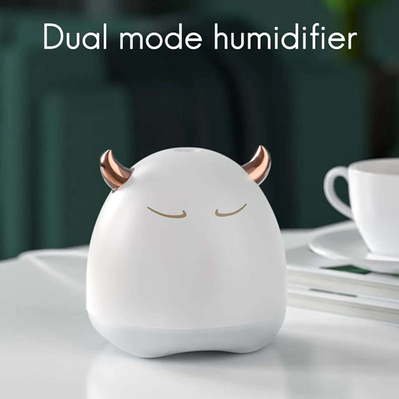 Portable 280Ml Electric Air Humidifier Diffuser USB With Colorful Night Light For Home Car