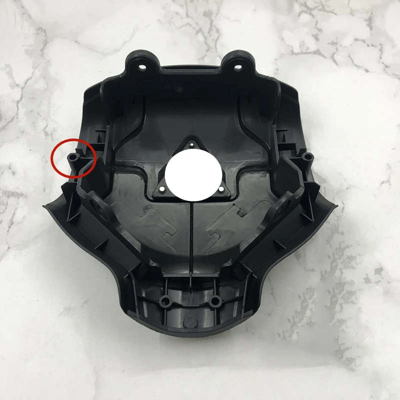 Steering Wheel Horn Cover with logo For Mitsubishi Lancer EX Outlander ASX Colt Ralliart Pajero