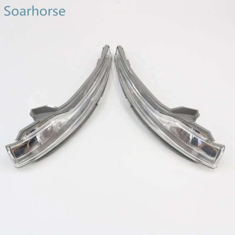 Car Rearview Mirror LED Turn Signal Lights Indicator Lamp For Mercedes-Benz W205 W253 X205 W222
