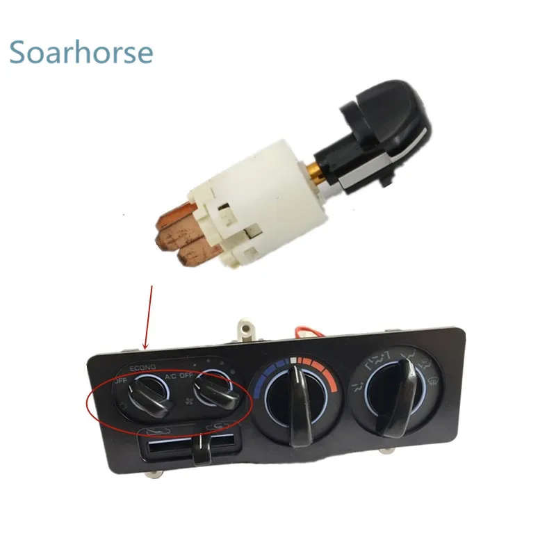 Car Air conditioning AC switch Heater Control Knob For Mitsubishi Pajero Montero V31 V32 V33 V43