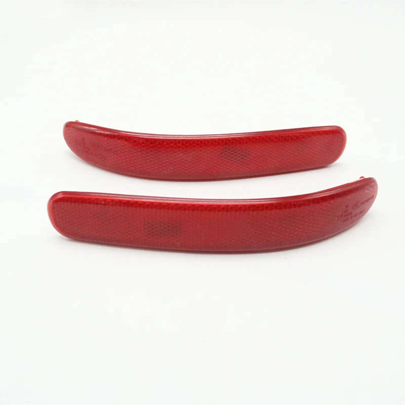 For BMW Mini Cooper Clubman R55 08-14 Rear bumper Reflector Lamp Tail warning light Red Lens
