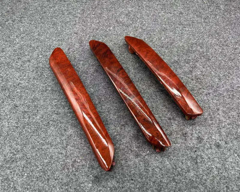 for VW Passat B5 Cherry Wood Door Handle Window Switch Bracket Control Panel Base Trim Cover