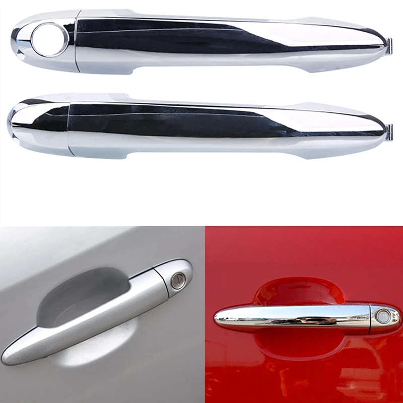 For KIA Carens Rondo 2007-12 Exterior Front Rear Chrome Outside Door Handle 826601D220