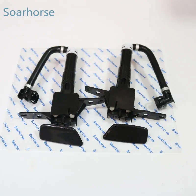 Car Headlight Washer spray nozzle headlamp water Jet Nozzle with cover cap for Subaru Forester III