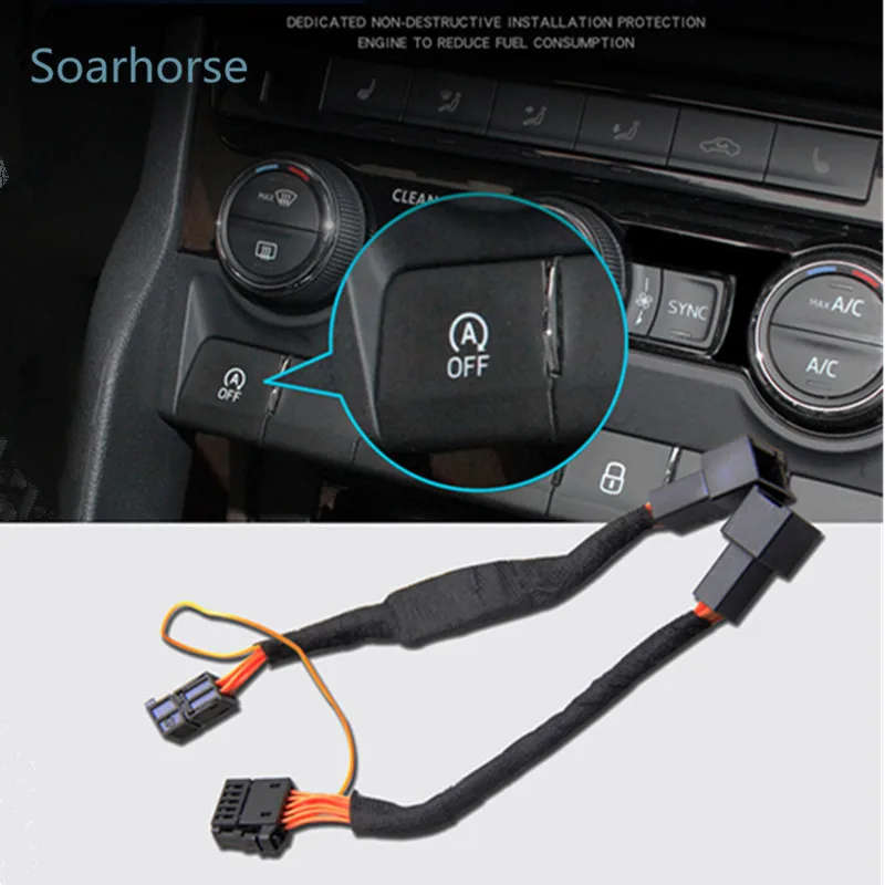 For Skoda Kodiaq Karoq GT 2016-20 Car Automatic Stop Start Engine System Off Device Sensor Plug
