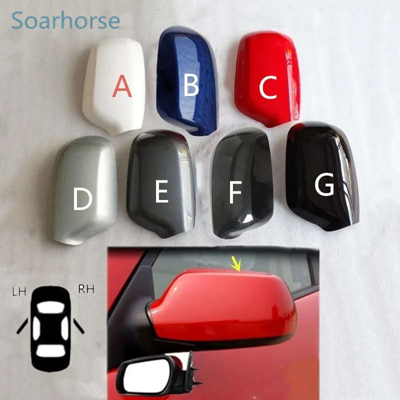 For Mazda 6 2003-2008 Car Rear view Mirror Cover Side door Mirror Housing Cap