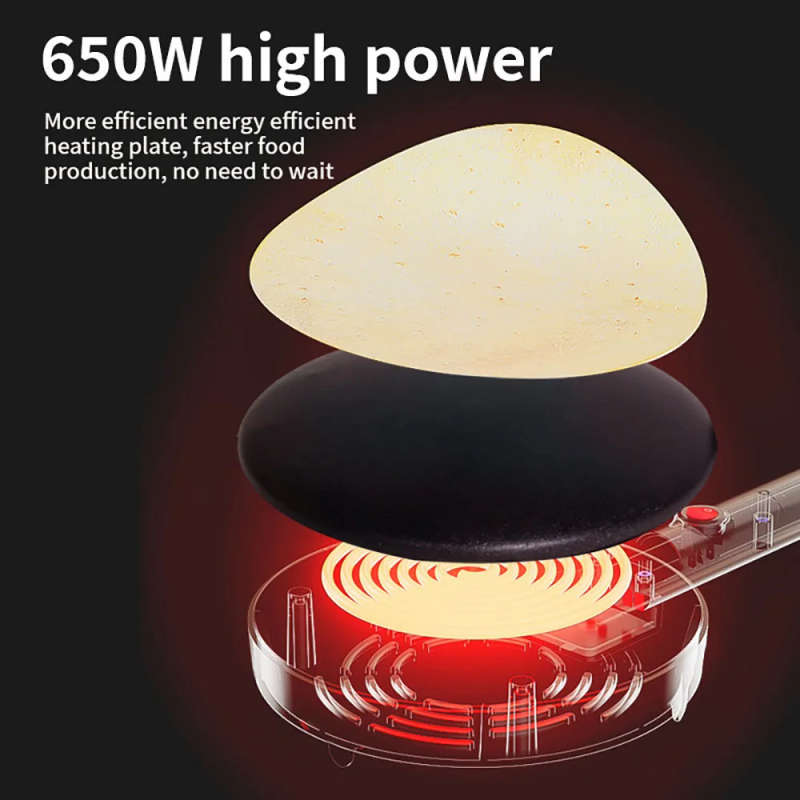 Electric crepe maker