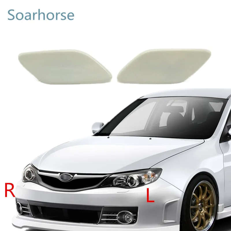 Headlight Washer Nozzle Cover Headlamp Water Spray Jet Cap For Subaru