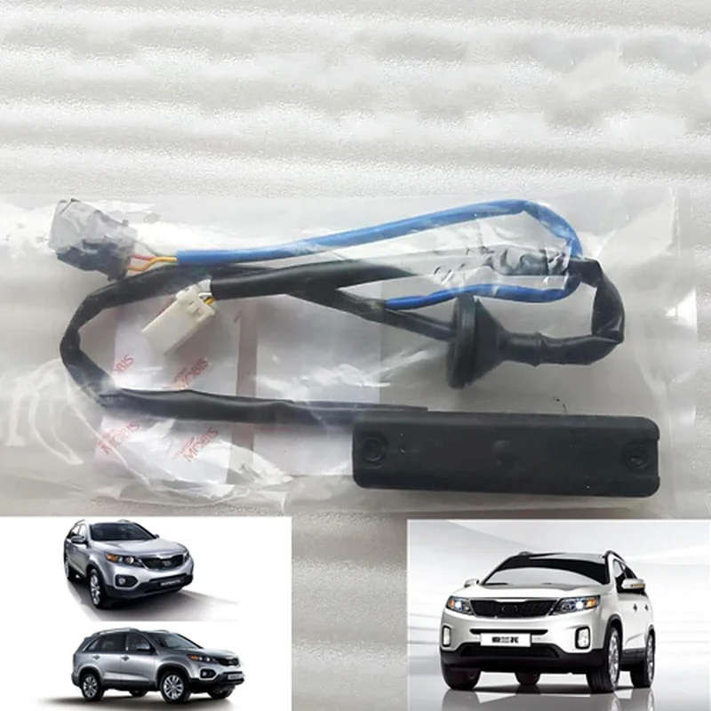 For KIA Sorento 2009-2018 Trunk Button Trunk Lid Tailgate Opening Switch With Camera Hole