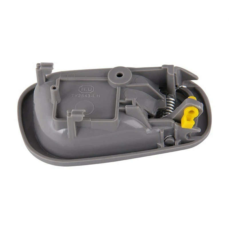 Interior Inner Inside Door Handle Gray Left & Right for Toyota Corolla 1998-2002