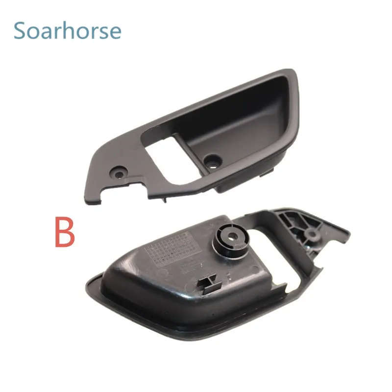For Hyundai Tiburon Coupe Tuscani 2003-2008 Car Inside Door Handle Catch Black Bezel Cover