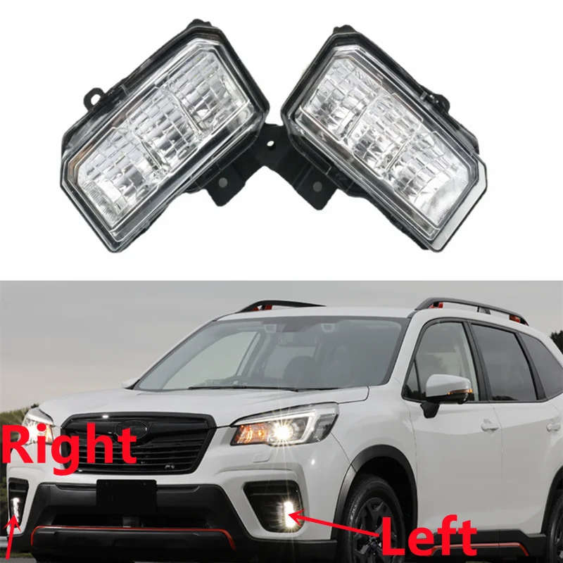 Front Bumper LED Driving Fog Lamp Light For Subaru Forester SK 2019 2020 2021