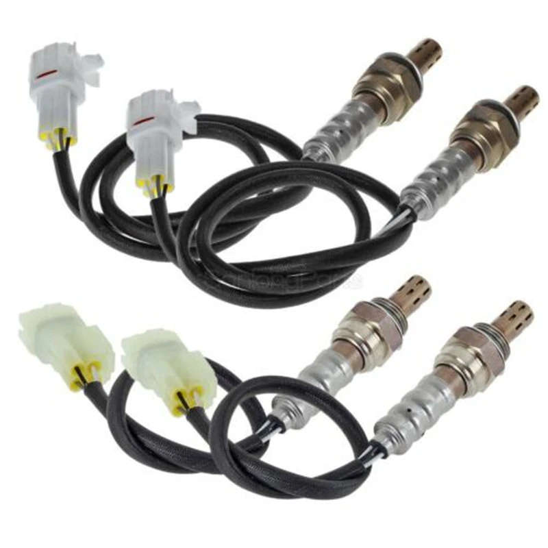 4pcs Up+Downstream Oxygen Sensor Fits for 2002-06 Suzuki XL-7 / Grand Vitara 2.7L V6