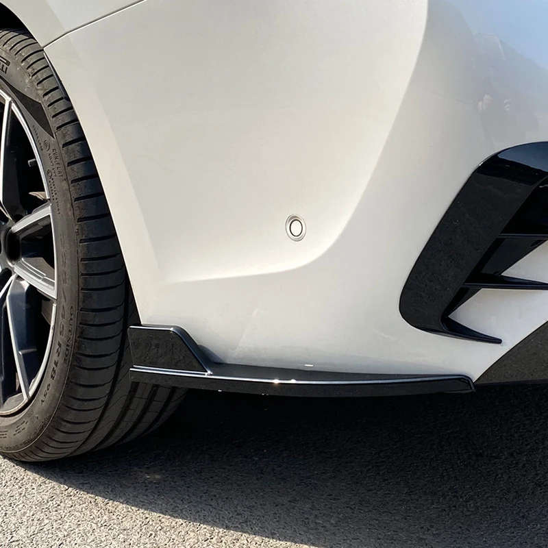 Car Rear Bumper Lip Diffuser Splitter Winglet Apron Spoiler for -BMW 3 Series G20 M Sport 320I