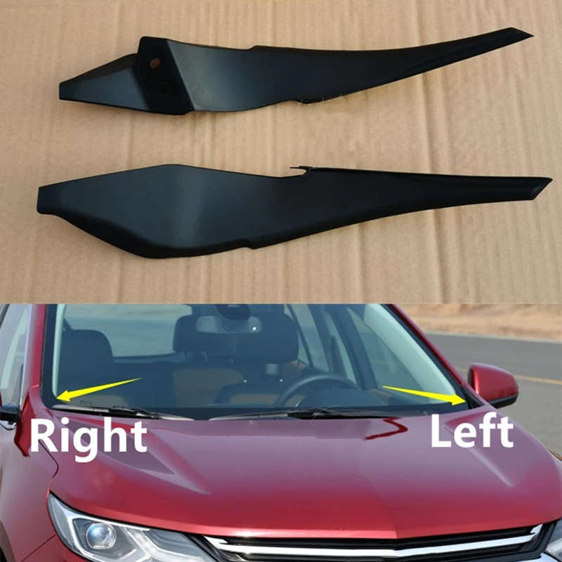 For Chevrolet Equinox 2018-2021 Front Side Windshield Cowl Air Inlet Grille Panel Extension Cover