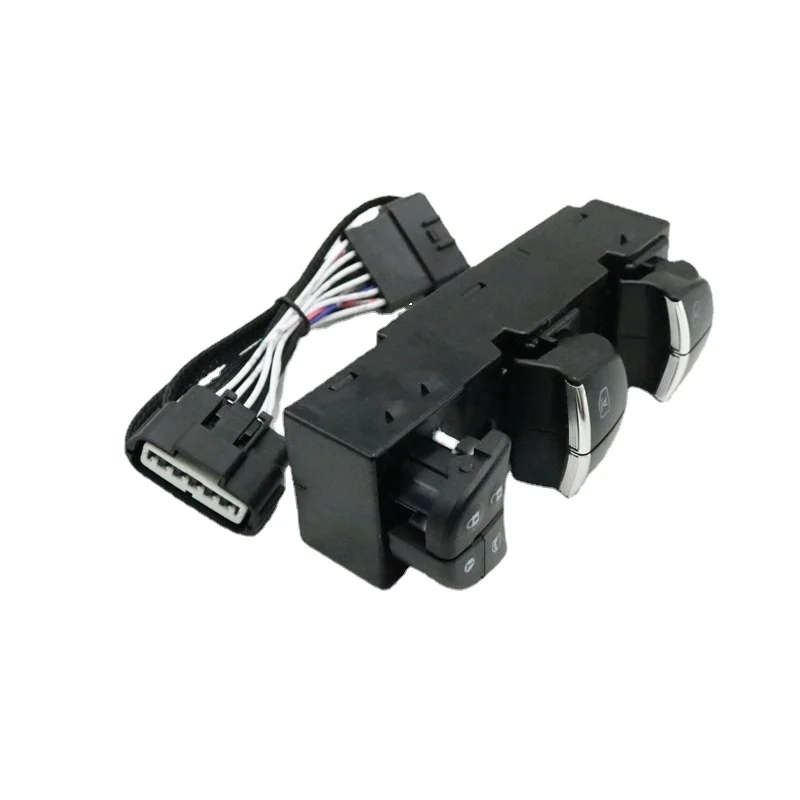 Car Refitting LHD Master Power Window Control Switch LED Backlight For Nissan