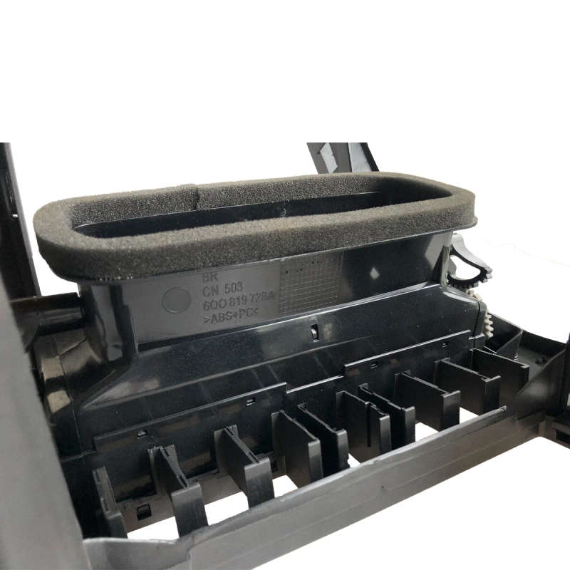 New Black Dash Centra AC Air Vent Grill Frame Panel Trim For VW Polo Sedan 4 9N3 Vento 02-03 2010