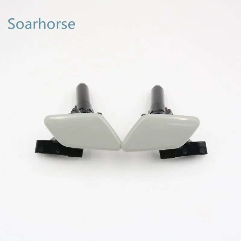 Headlamp Headlight Washer Sprayer Nozzle Jet with Cover Cap For Mitsubishi Outlander 2016-19