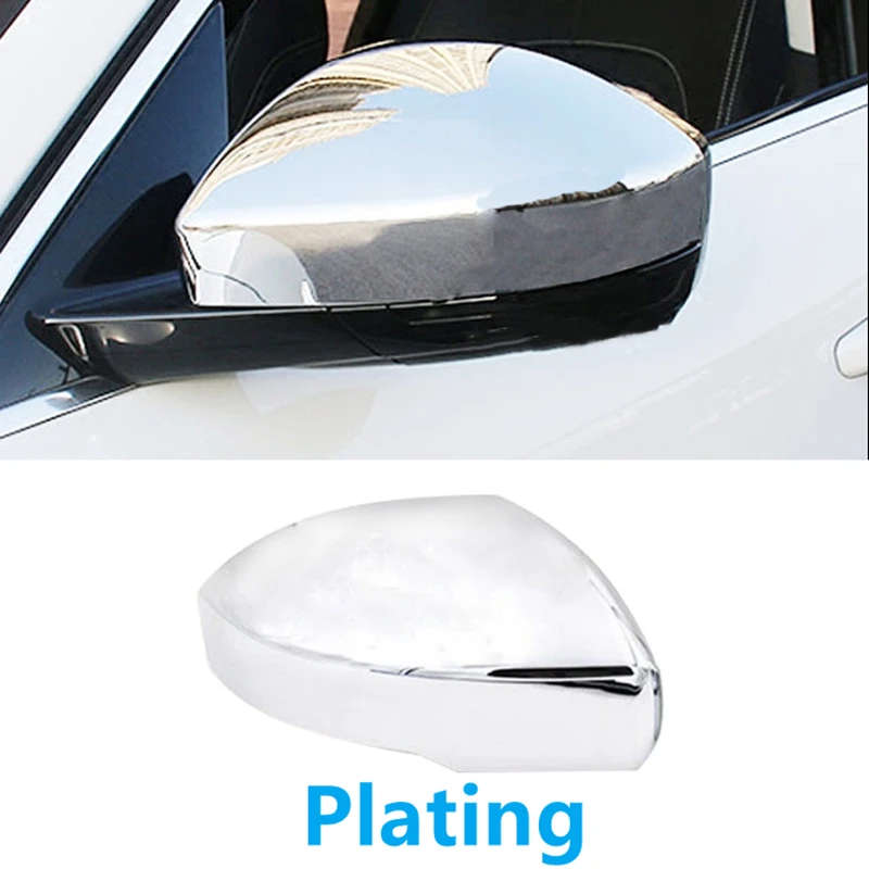 For Jaguar XF XJ 2011-2017 Side Rearview Mirror Covers Carbon Fiber Plating Car Wing Mirrors Cap