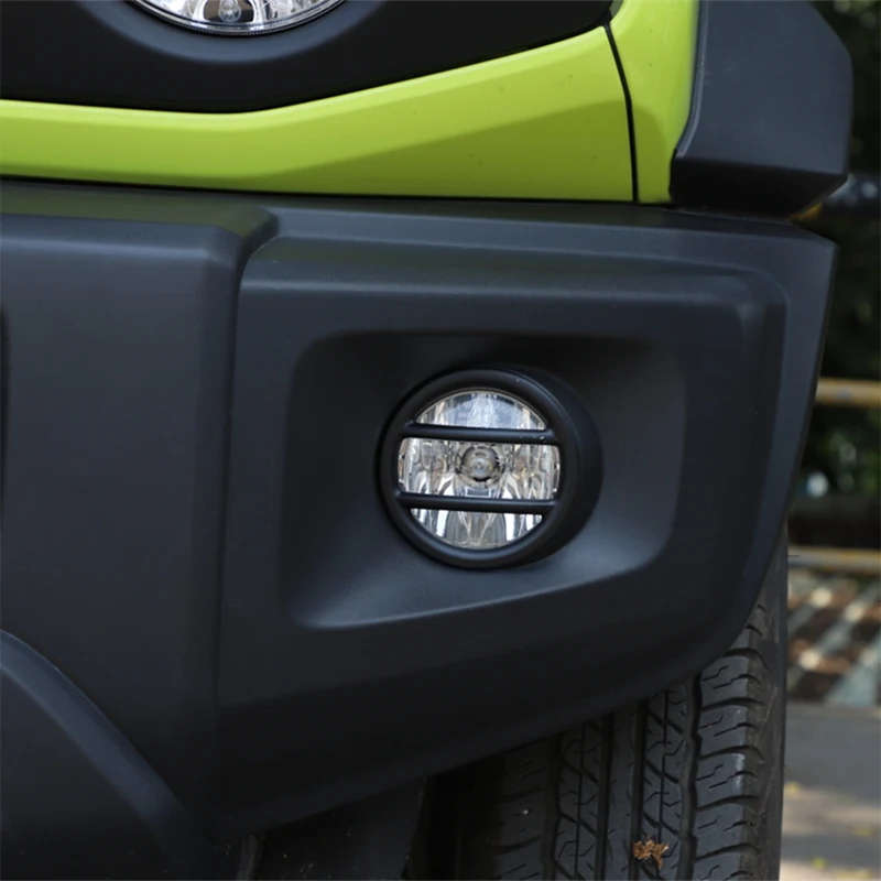 Car Front Fog Light Lamp Decoration Cover Grille For Suzuki Jimny 2019 2020 2021 2022