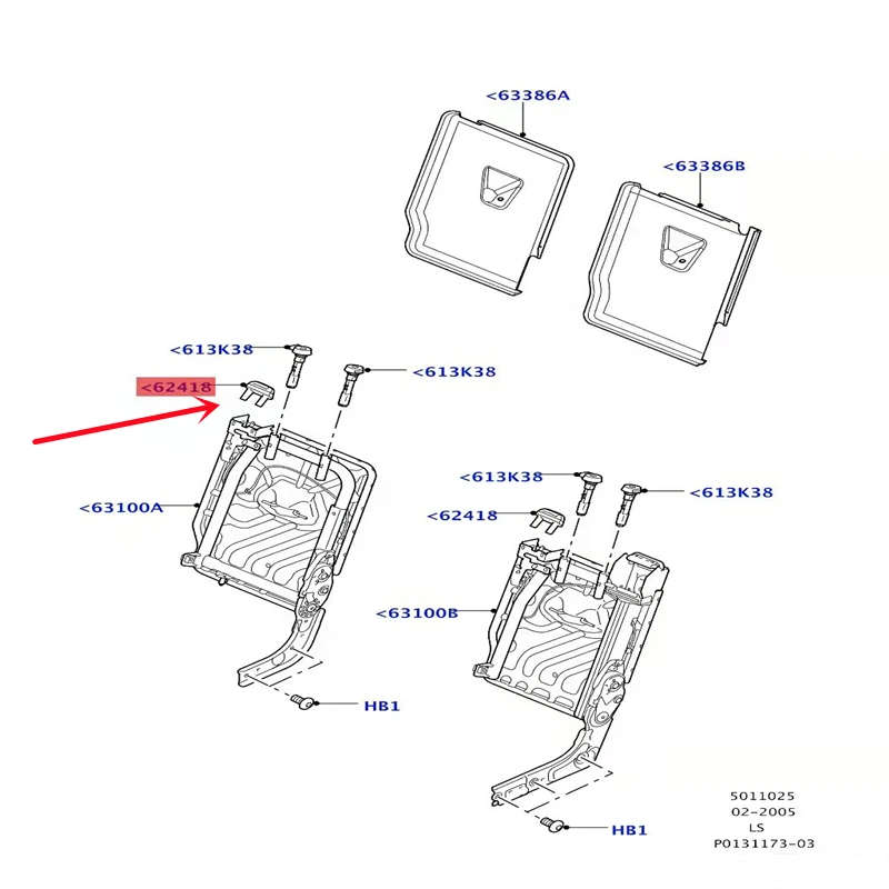 For Land Rover Range Rover Sport Discovery Rear Back Seat Adjuster Release Button Lever Handle