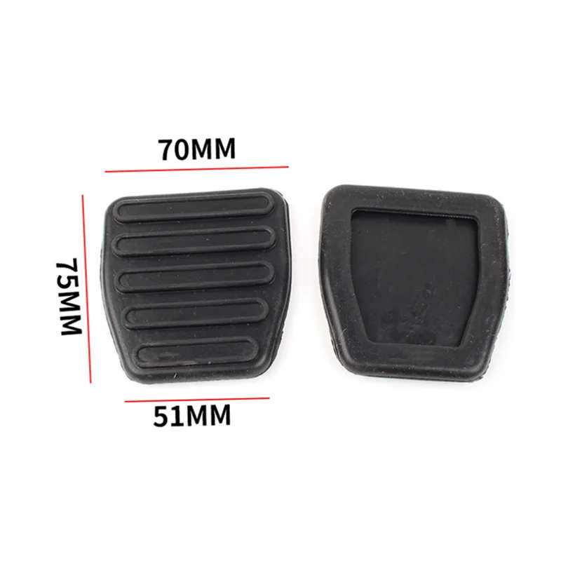 1 PCS Clutch Brake Rubber Pedal Pad Cover For MAN E2000 F2000 F90 M2000 L2000 M90 TGL TGA TGM TGS