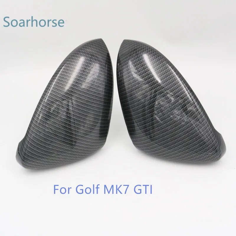 For Volkswagen Golf Mk6 Mk7 R20 Car Side Wing Mirror Cover For Scirocco Passat B7 CC beatle