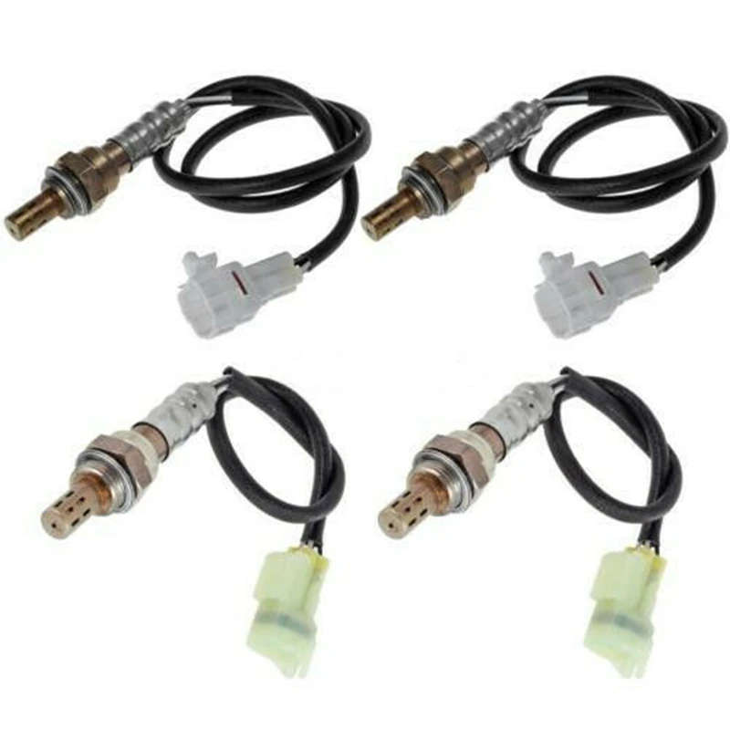 4pcs Up+Downstream Oxygen Sensor Fits for 2002-06 Suzuki XL-7 / Grand Vitara 2.7L V6