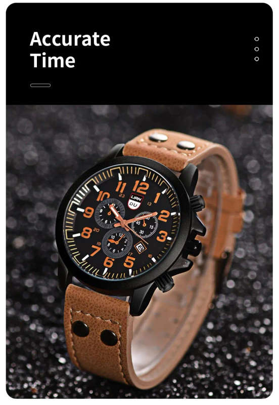 Men Quartz  Fashion Watch