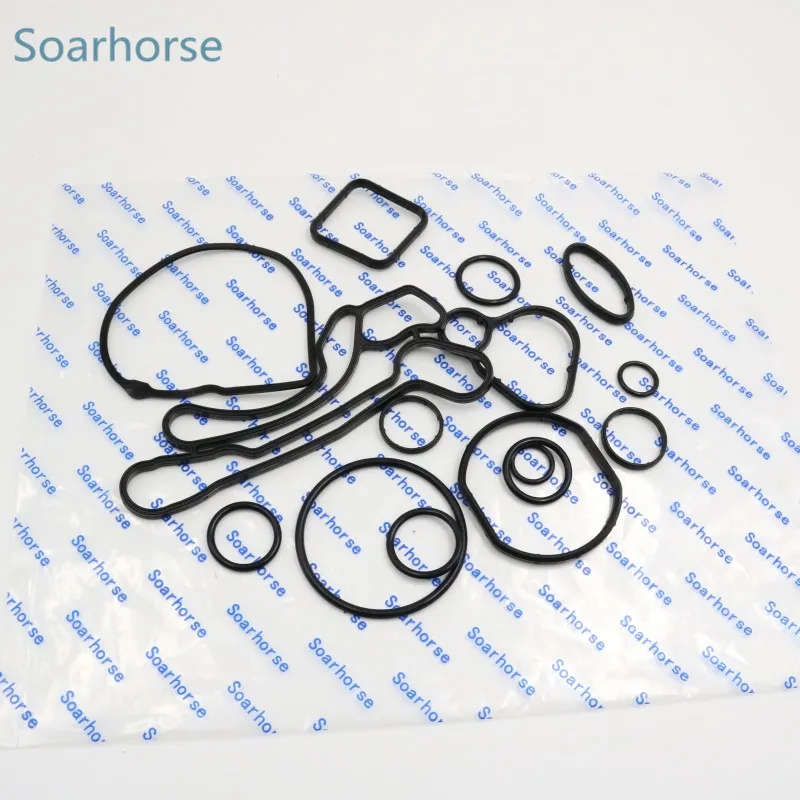 Engine Oil Cooler Gasket seal Kits For Chevrolet Cruze Sonic Aveo Orlando Trax for Pontiac G3 Astra