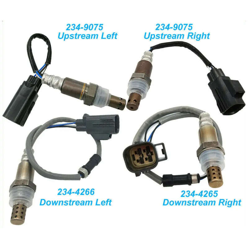 4X Up+ Downstream Oxygen Sensor For Land Rover LR3 05-06 Range Rover Sport