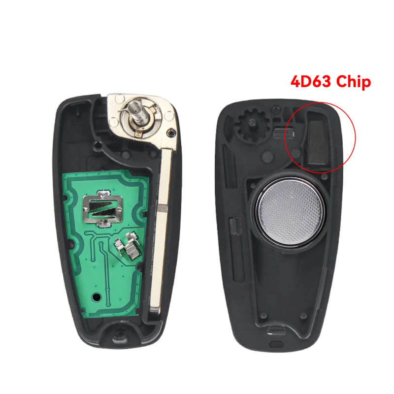 Remote Car Key Fob For Ford Ranger 2015 C-Max Focus Grand Mondeo 433Mhz FSK 2B