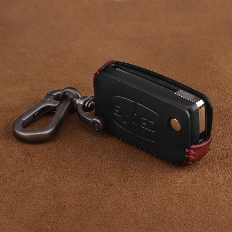 Remote 2 Buttons Car key Leather Styling Case Cover For PEUGEOT 207 307 407 408/CITROEN C2 C3 C4 C5