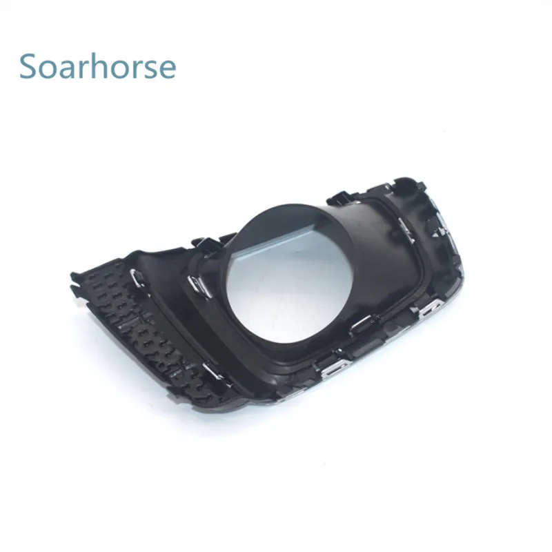Car Front Fog Light bezel Frame Fog Lamp decoration Trim Cover For Subaru Forester sport Turbo 14-19