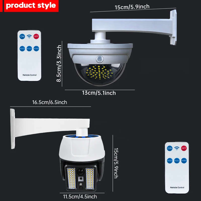 Solar Light with PIR Motion Sensor Detection