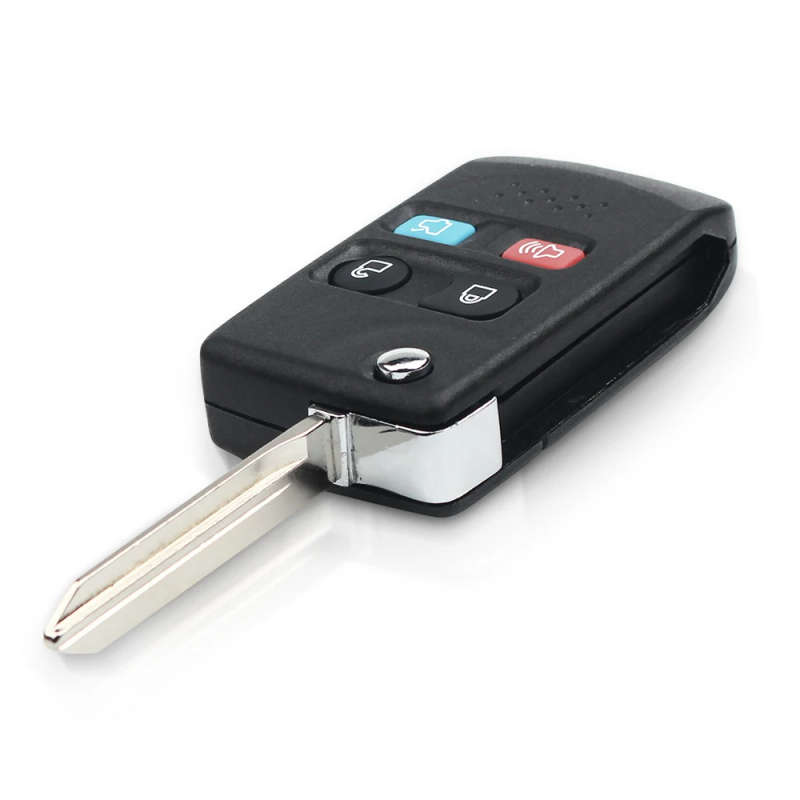 Modified Car Key Remote Fob For Ford Expedition Mustang Taurus Mazda 2/3 Buttons Flip Folding Key