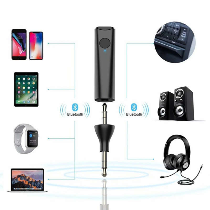 5.0 Bluetooth Receiver Bluetooth Adapter Car Bluetooth Wireless Receiver Hands