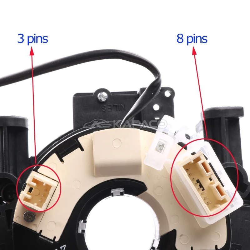 Warn Contact Train cable Wire Housing Snail For Nissan Qashqai +2 Pathfinder R51 Navara D40