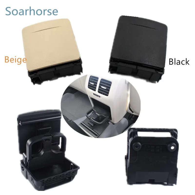 Car Center Console Armrest Folding Rear Drink Cap Holder For VW Jetta MK5 Golf GTI MK5 MK6 EOS