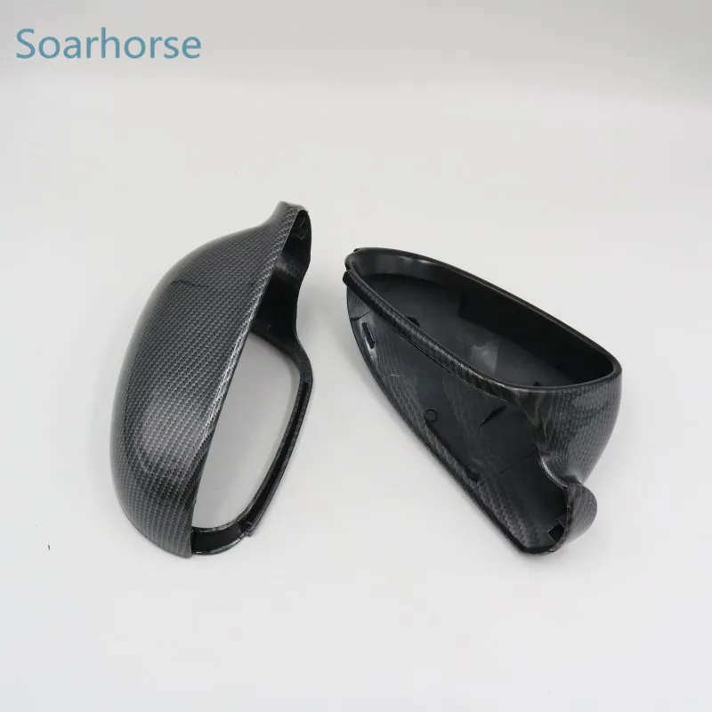 Car Side Rearview Mirror Cover Cap For VW Golf GTI Jetta MK5 Passat B6 B5.5 Sharan EOS