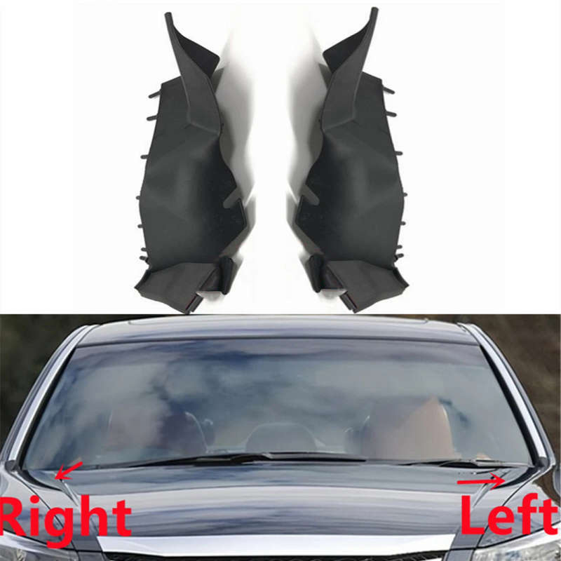 Front Windshield Wiper Cowl Side Water Guide Plate For Honda Euro Accord SPIRIOR 2008-2013